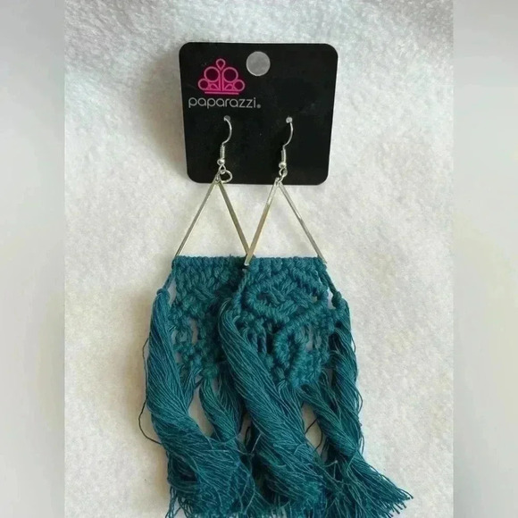 Macrame Earrings - Picture 3 of 5